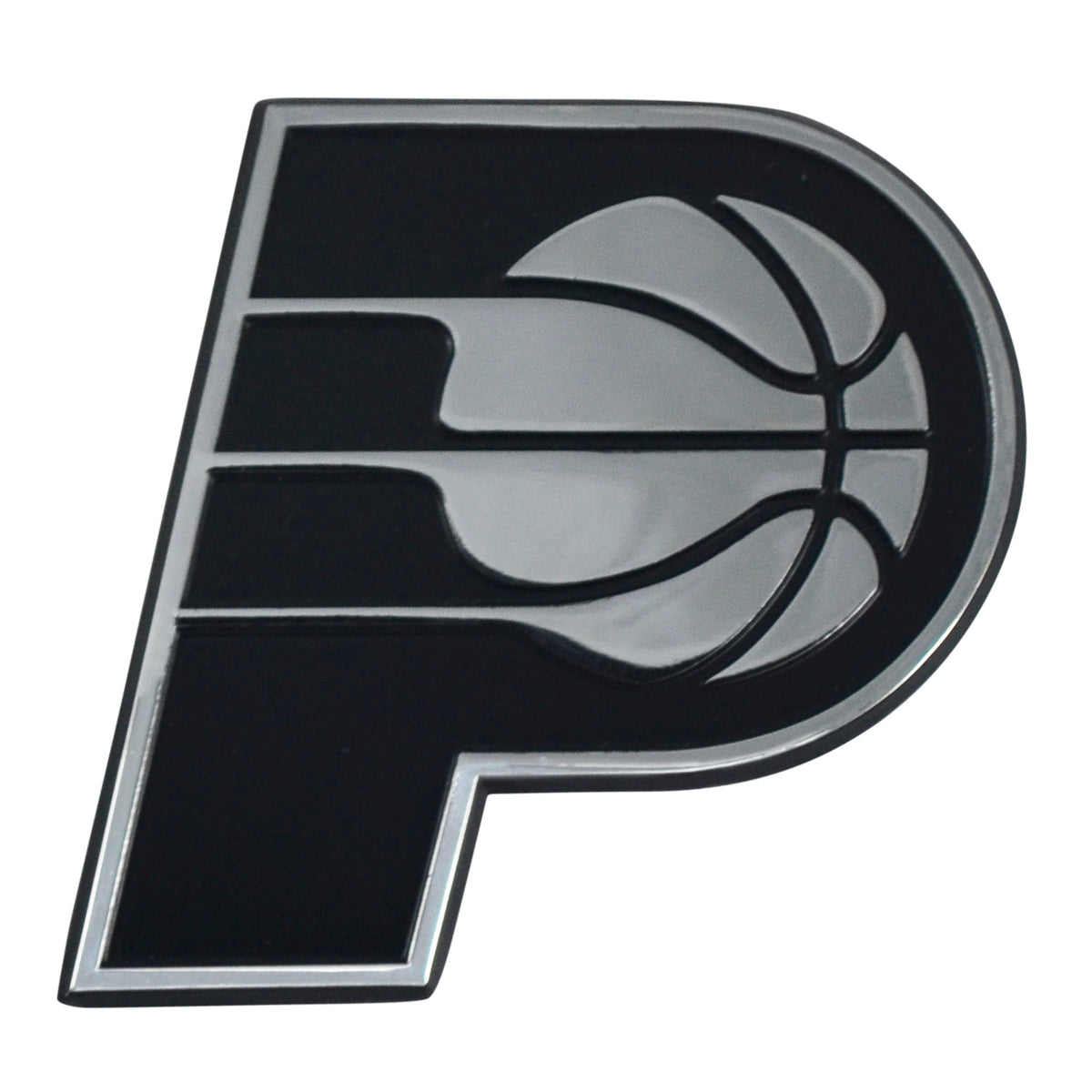 Indiana Pacers 3D Chrome Metal Emblem