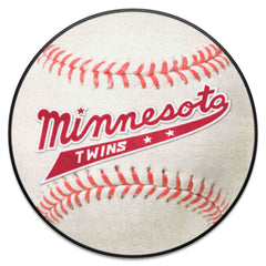 Minnesota Twins Baseball Rug - 27in. Diameter1978