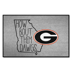 Georgia Bulldogs Southern Style Starter Mat Accent Rug - 19in. x 30in.