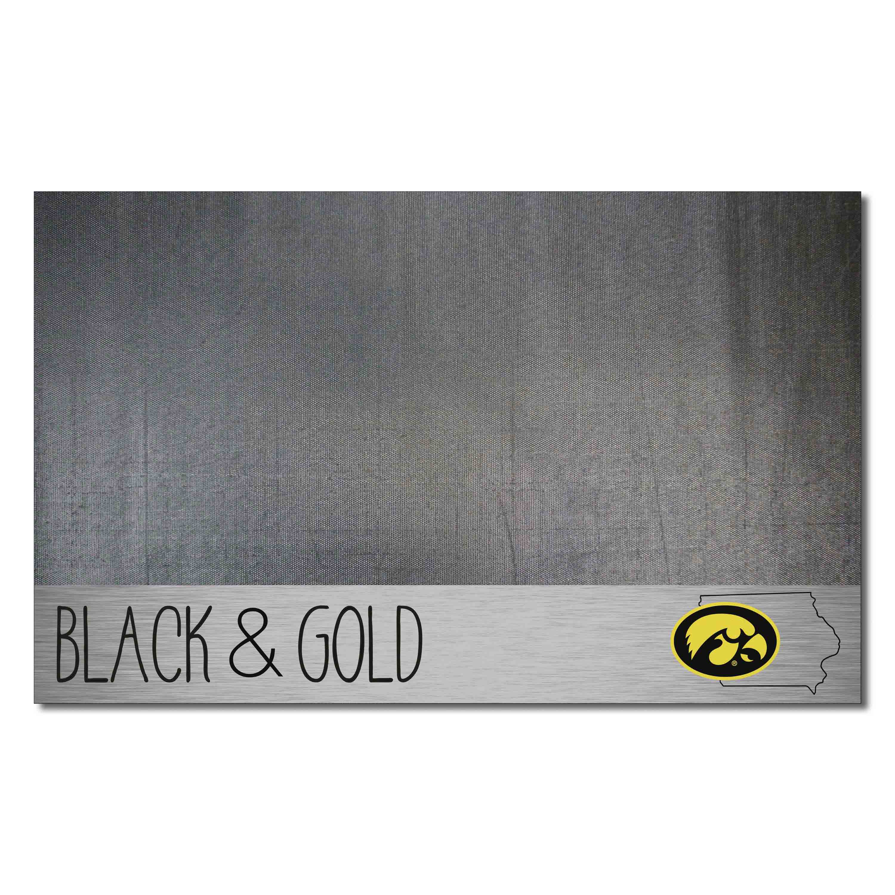 Iowa Hawkeyes Southern Style Vinyl Grill Mat - 26in. x 42in.