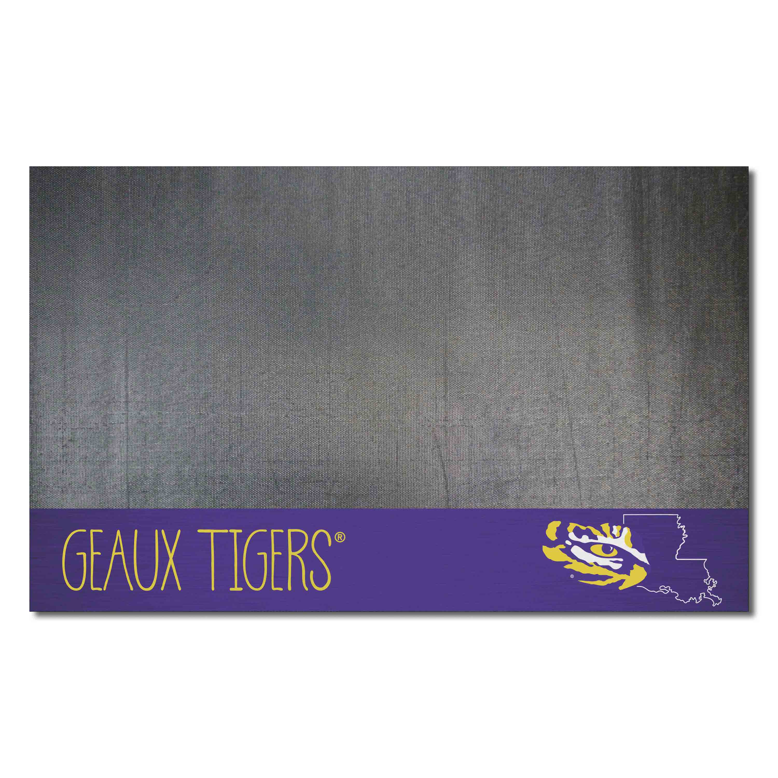 LSU Tigers Southern Style Vinyl Grill Mat - 26in. x 42in.