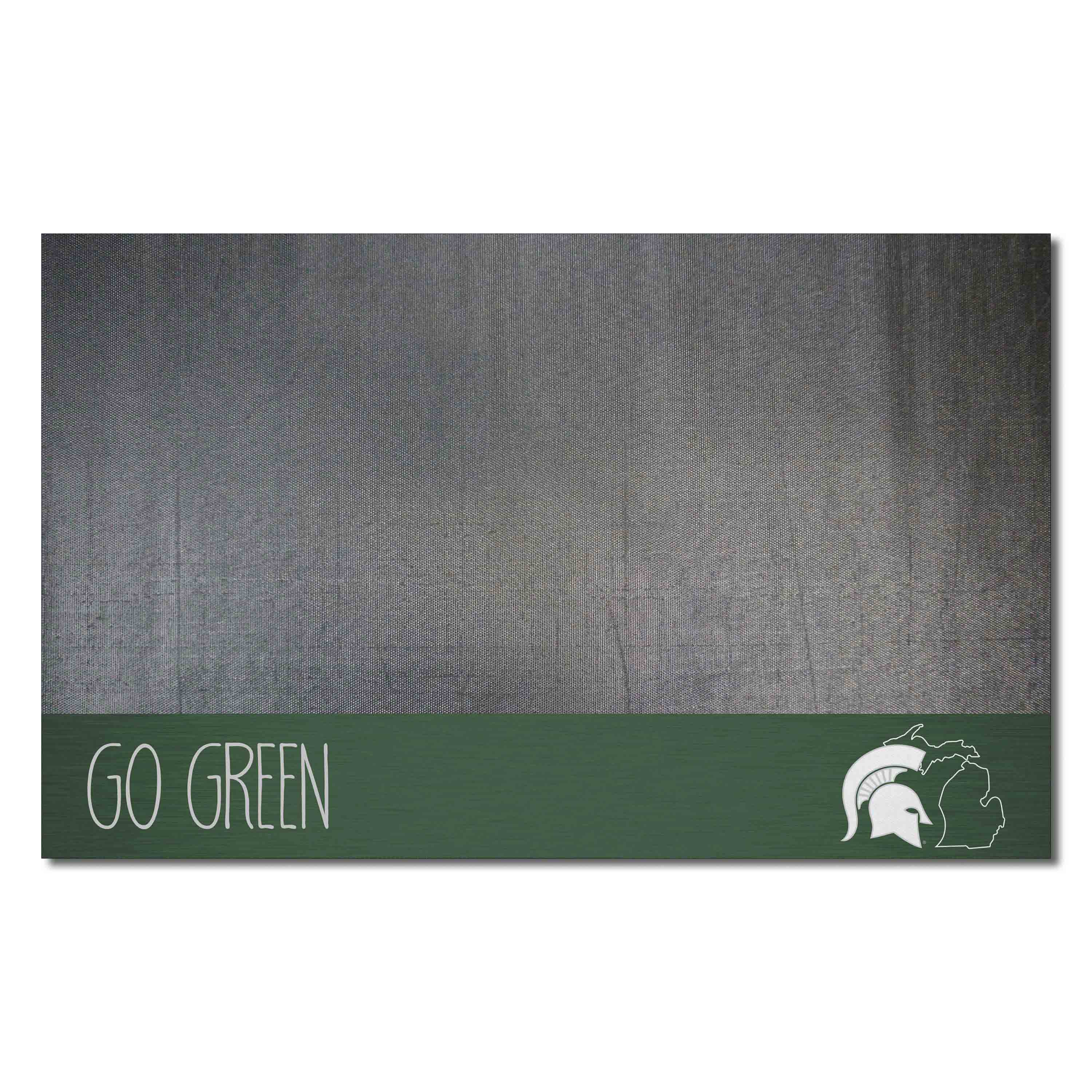 Michigan State Spartans Southern Style Vinyl Grill Mat - 26in. x 42in.