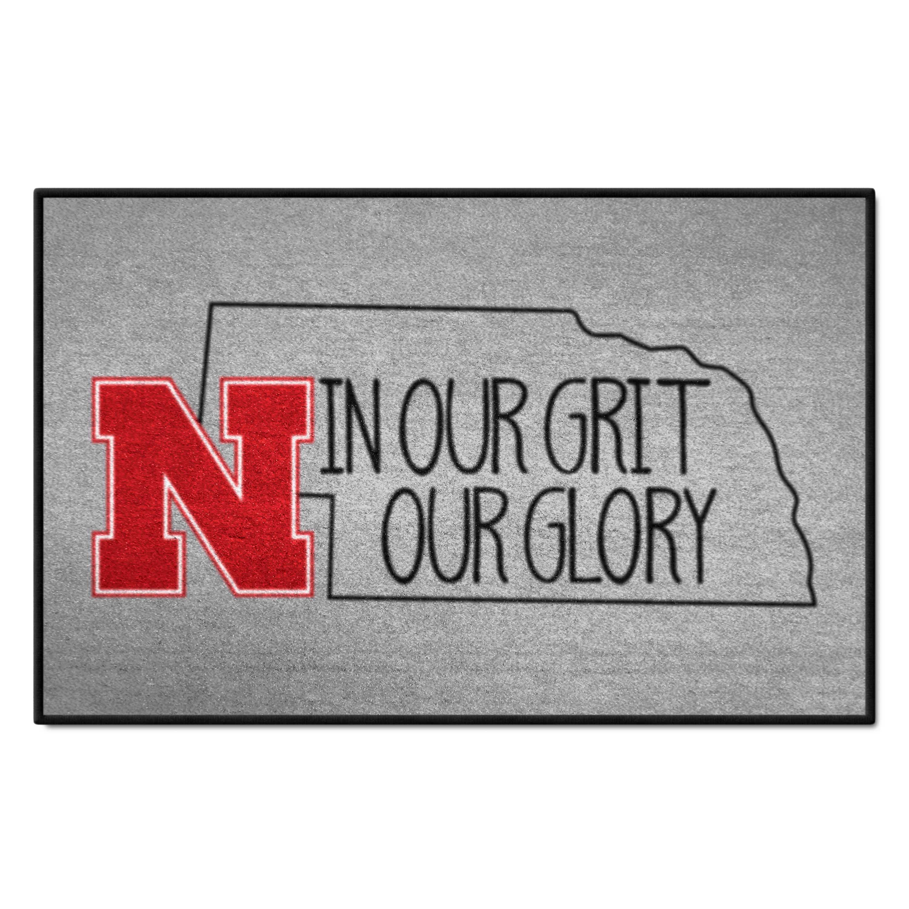 Nebraska Cornhuskers Southern Style Starter Mat Accent Rug - 19in. x 30in. - Nebraska