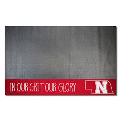 Nebraska Cornhuskers Southern Style Vinyl Grill Mat - 26in. x 42in. - Nebraska