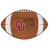 Oklahoma Sooners Southern Style Football Rug - 20.5in. x 32.5in.