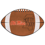 Ole Miss Rebels Southern Style Football Rug - 20.5in. x 32.5in. - Ole Miss