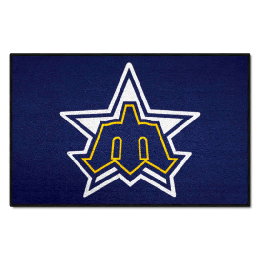 Seattle Mariners Starter Mat Accent Rug - 19in. x 30in.