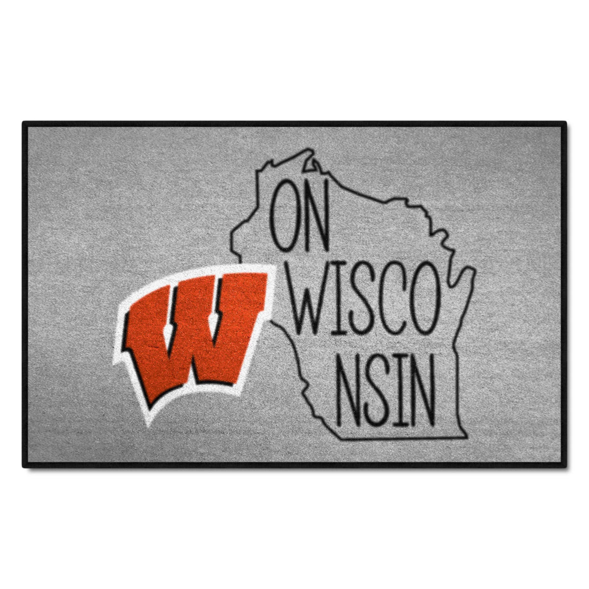 Wisconsin Badgers Southern Style Starter Mat Accent Rug - 19in. x 30in.