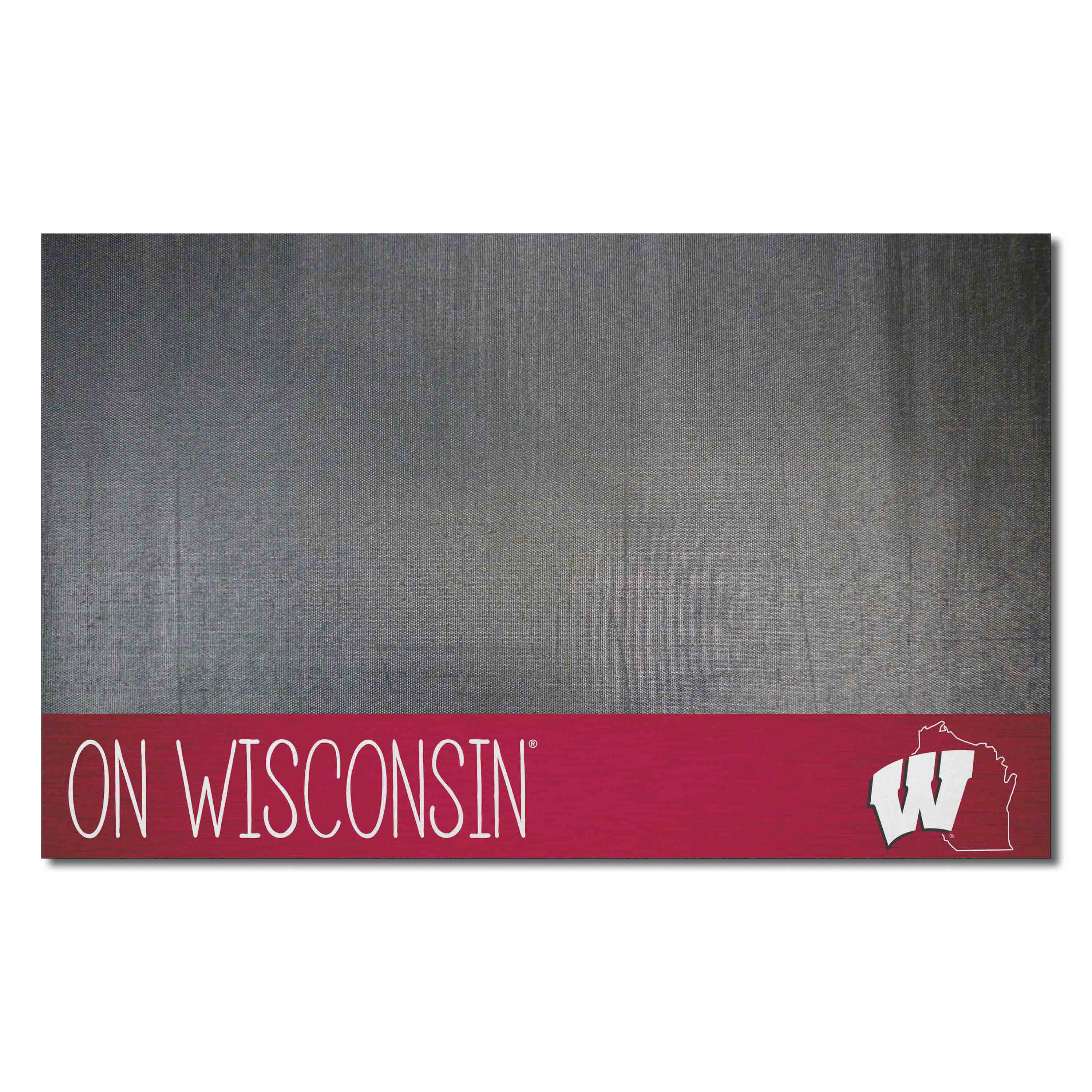 Wisconsin Badgers Southern Style Vinyl Grill Mat - 26in. x 42in.