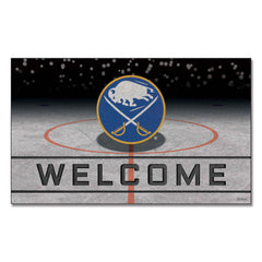 Buffalo Sabres Rubber Door Mat - 18in. x 30in. - Buffalo Sabres