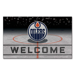 Edmonton Oilers Rubber Door Mat - 18in. x 30in.