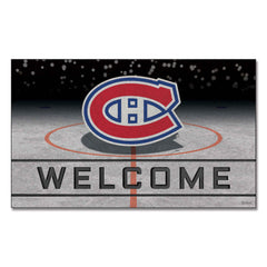 Montreal Canadiens Rubber Door Mat - 18in. x 30in.