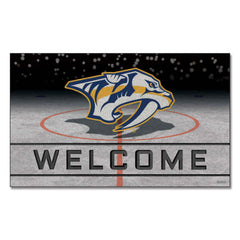 Nashville Predators Rubber Door Mat - 18in. x 30in.