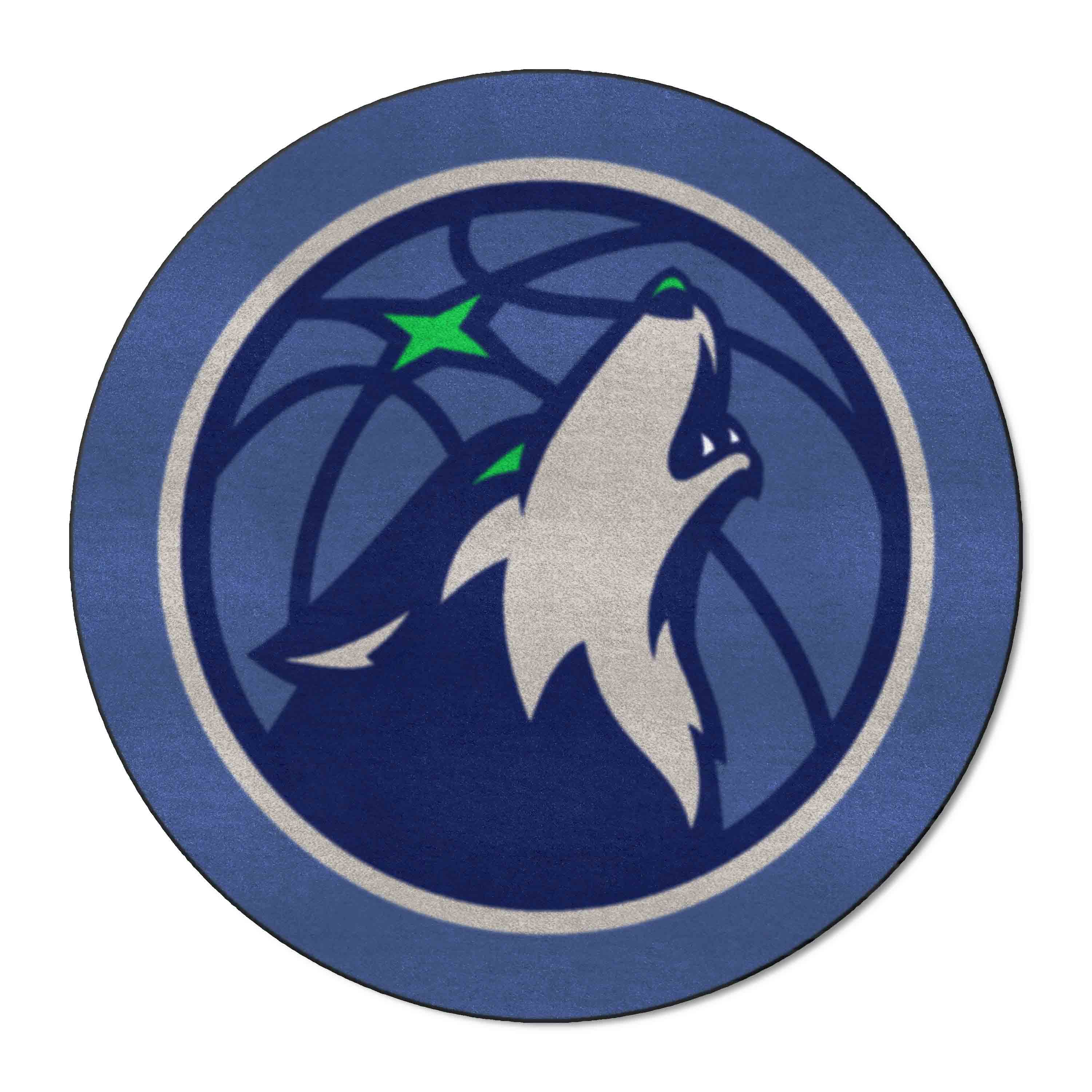 Minnesota Timberwolves Mascot Rug