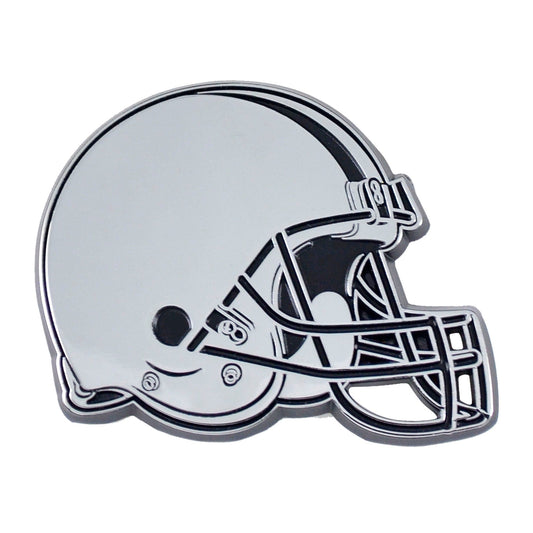 Cleveland Browns 3D Chrome Metal Emblem - Cleveland Browns