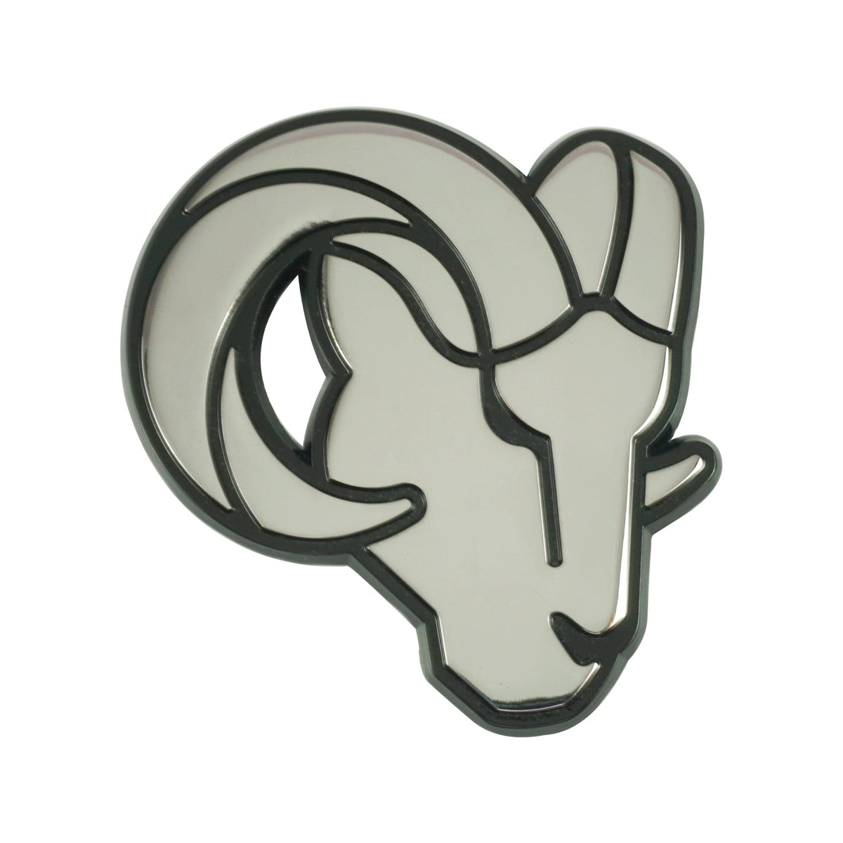 Los Angeles Rams 3D Chrome Metal Emblem - Los Angeles Rams