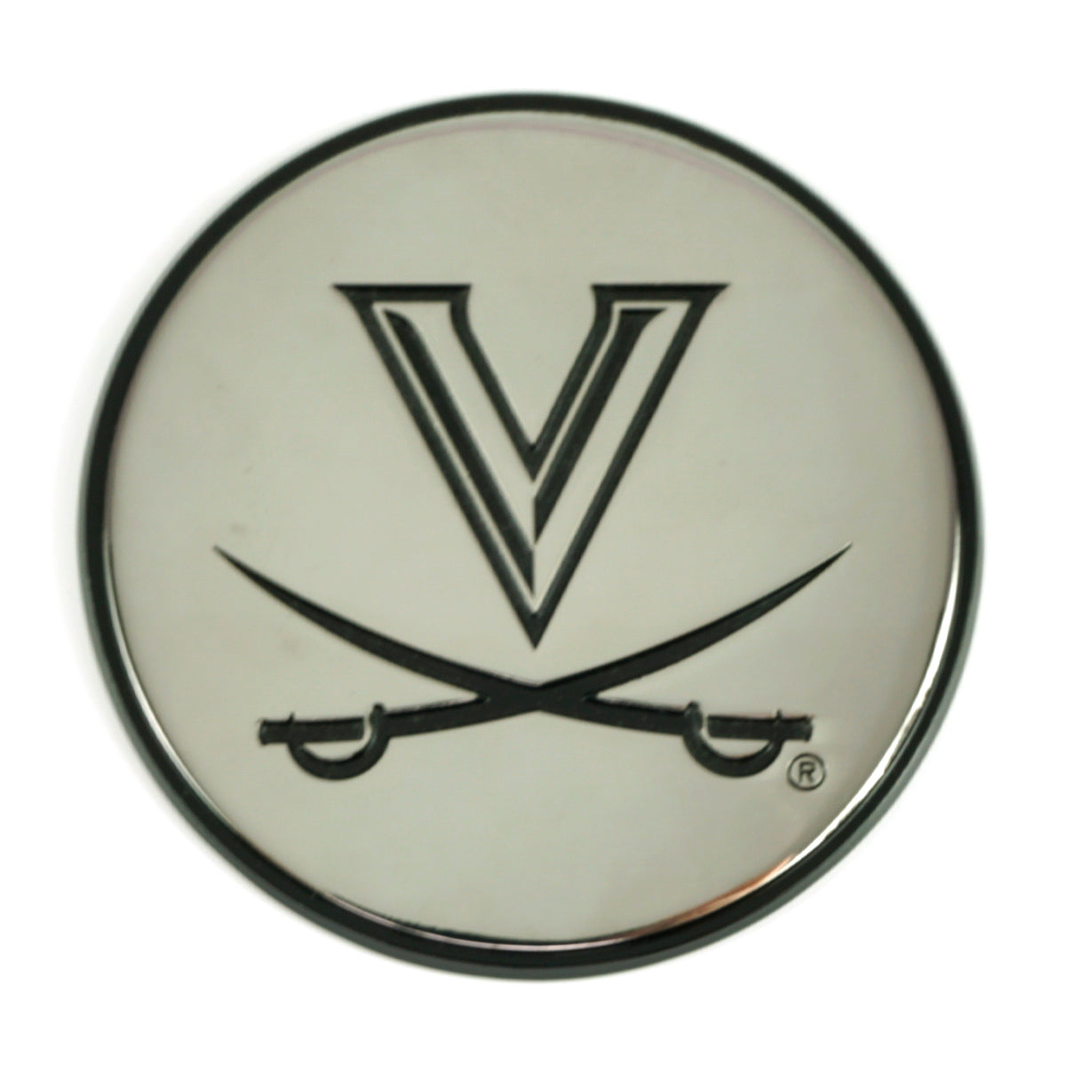 Virginia Cavaliers 3D Chrome Metal Emblem