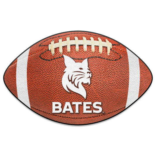 Bates College Bobcats Football Rug - 20.5in. x 32.5in.