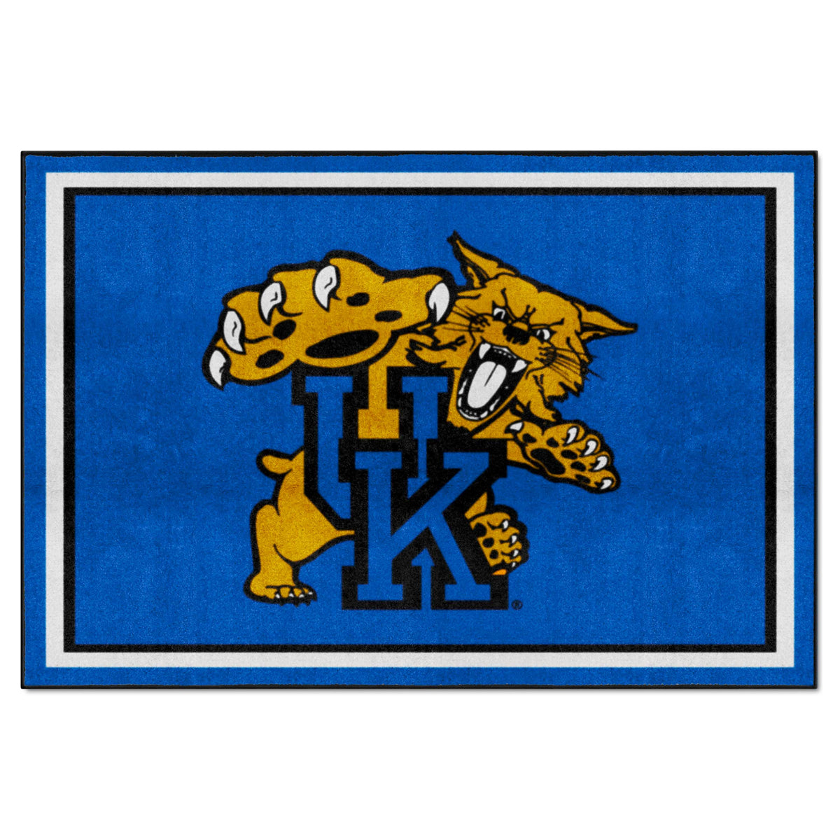 Kentucky Wildcats 5ft. x 8 ft. Plush Area Rug