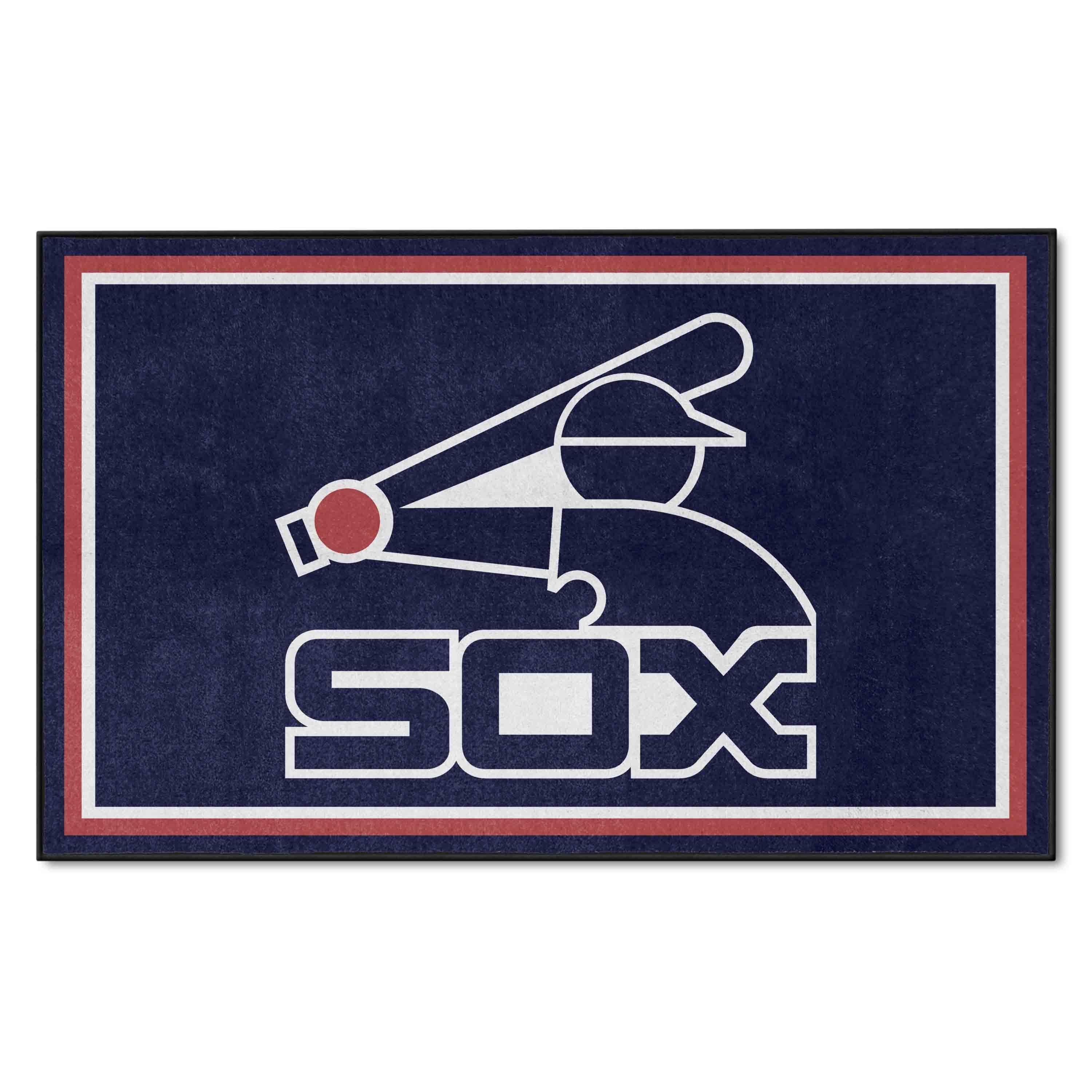 Chicago White Sox 4ft. x 6ft. Plush Area Rug1982 - Chicago White Sox