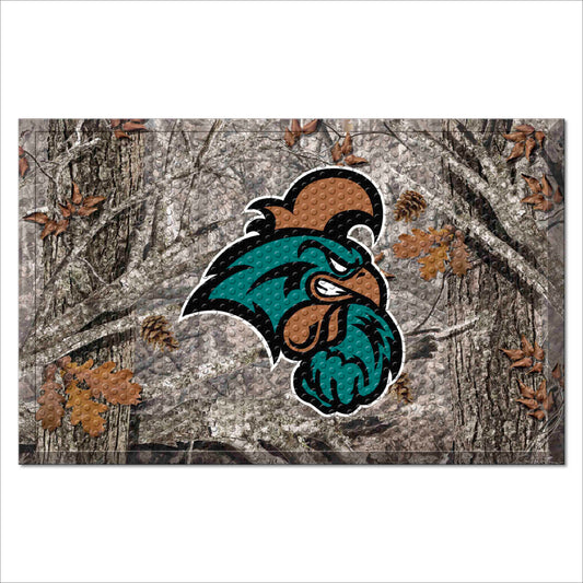 Coastal Carolina Chanticleers Rubber Scraper Door Mat Camo - Coastal Carolina