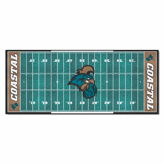 Coastal Carolina Chanticleers Field Runner Mat - 30in. x 72in. - Coastal Carolina