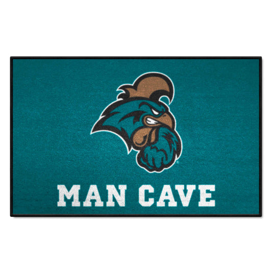 Coastal Carolina Chanticleers Man Cave Starter Mat Accent Rug - 19in. x 30in.