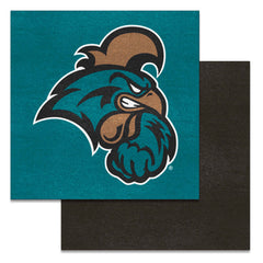 Coastal Carolina Chanticleers Team Carpet Tiles - 45 Sq Ft. - Coastal Carolina