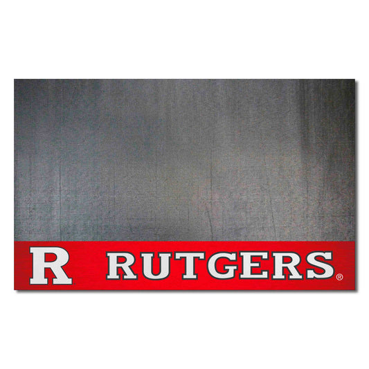 Rutgers Scarlett Knights Vinyl Grill Mat - 26in. x 42in.