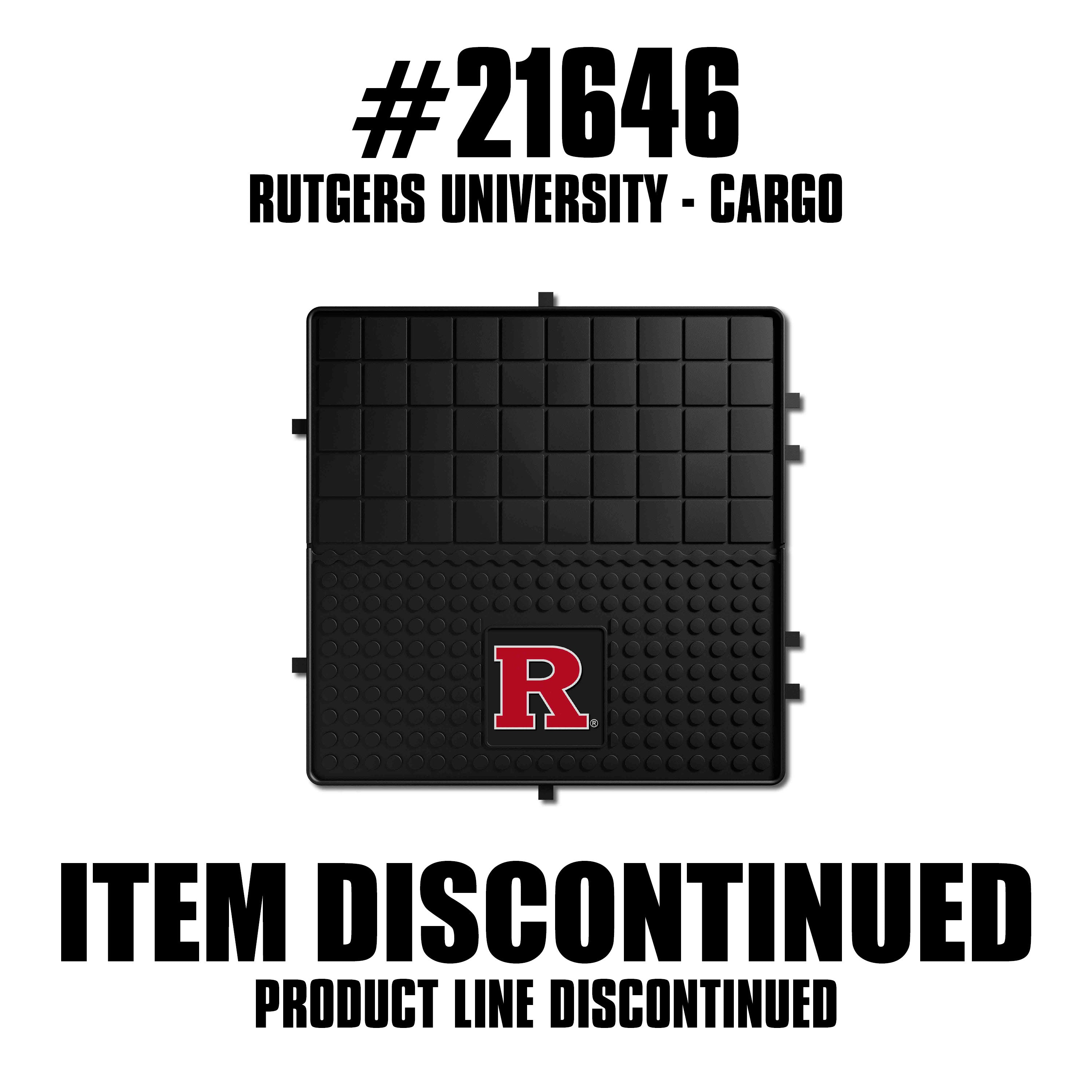 Rutgers Scarlett Knights Heavy Duty Cargo Mat 31"x31"