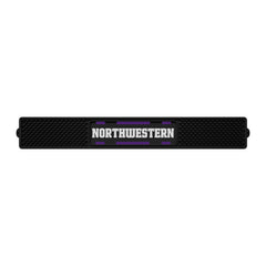 Northwestern Wildcats Bar Drink Mat - 3.25in. x 24in.