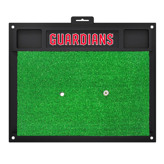 Cleveland Guardians Golf Hitting Mat - Cleveland Guardians