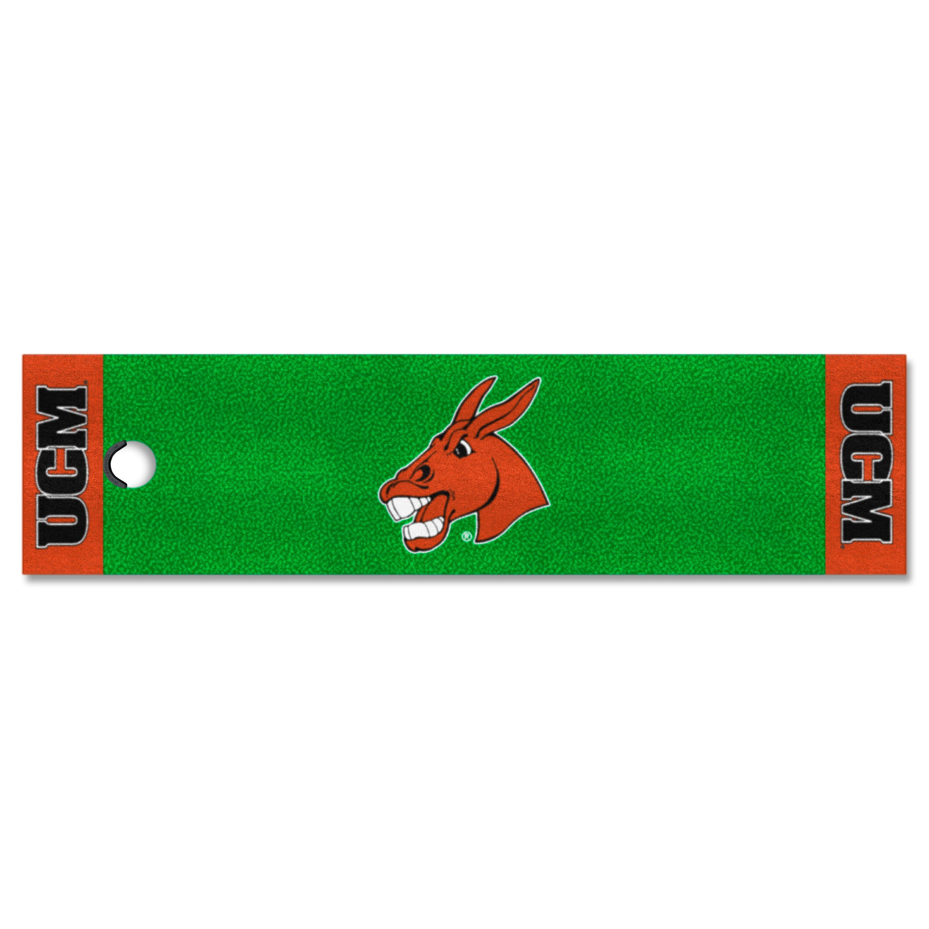 Central Missouri Mules Putting Green Mat - 1.5ft. x 6ft.