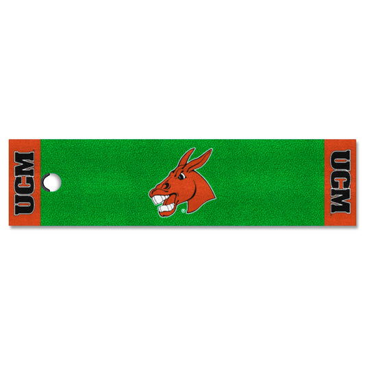 Central Missouri Mules Putting Green Mat - 1.5ft. x 6ft.