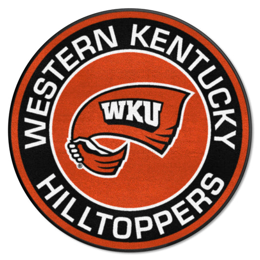 Western Kentucky Hilltoppers Roundel Rug - 27in. Diameter