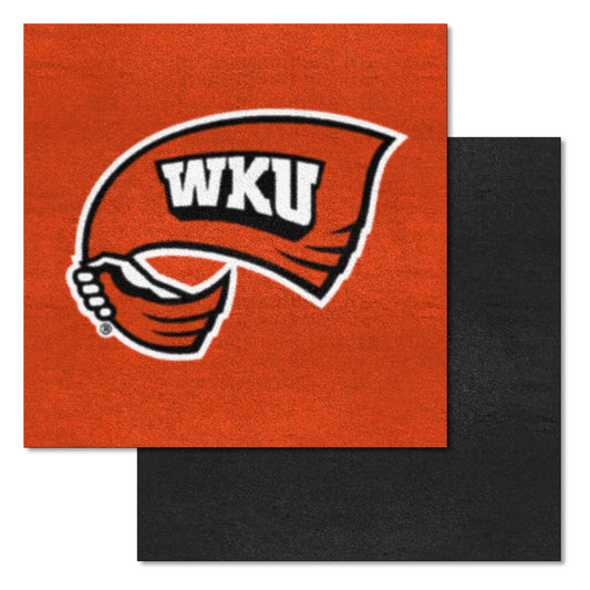 Western Kentucky Hilltoppers Team Carpet Tiles - 45 Sq Ft.