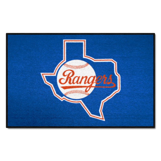 Texas Rangers Starter Mat Accent Rug - 19in. x 30in.