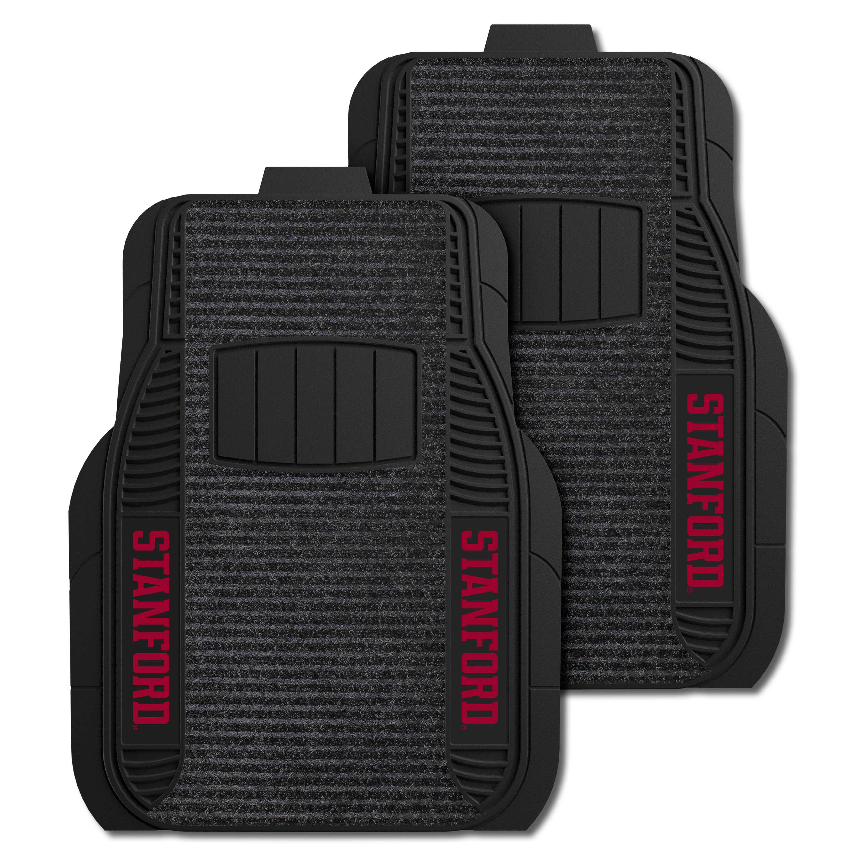 Stanford Cardinal 2 Piece Deluxe Car Mat Set