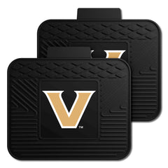 Vanderbilt Commodores Back Seat Car Utility Mats - 2 Piece Set