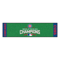 Chicago Cubs 2016 World Series Champions Putting Green Mat - 1.5ft. x 6ft. - Chicago Cubs