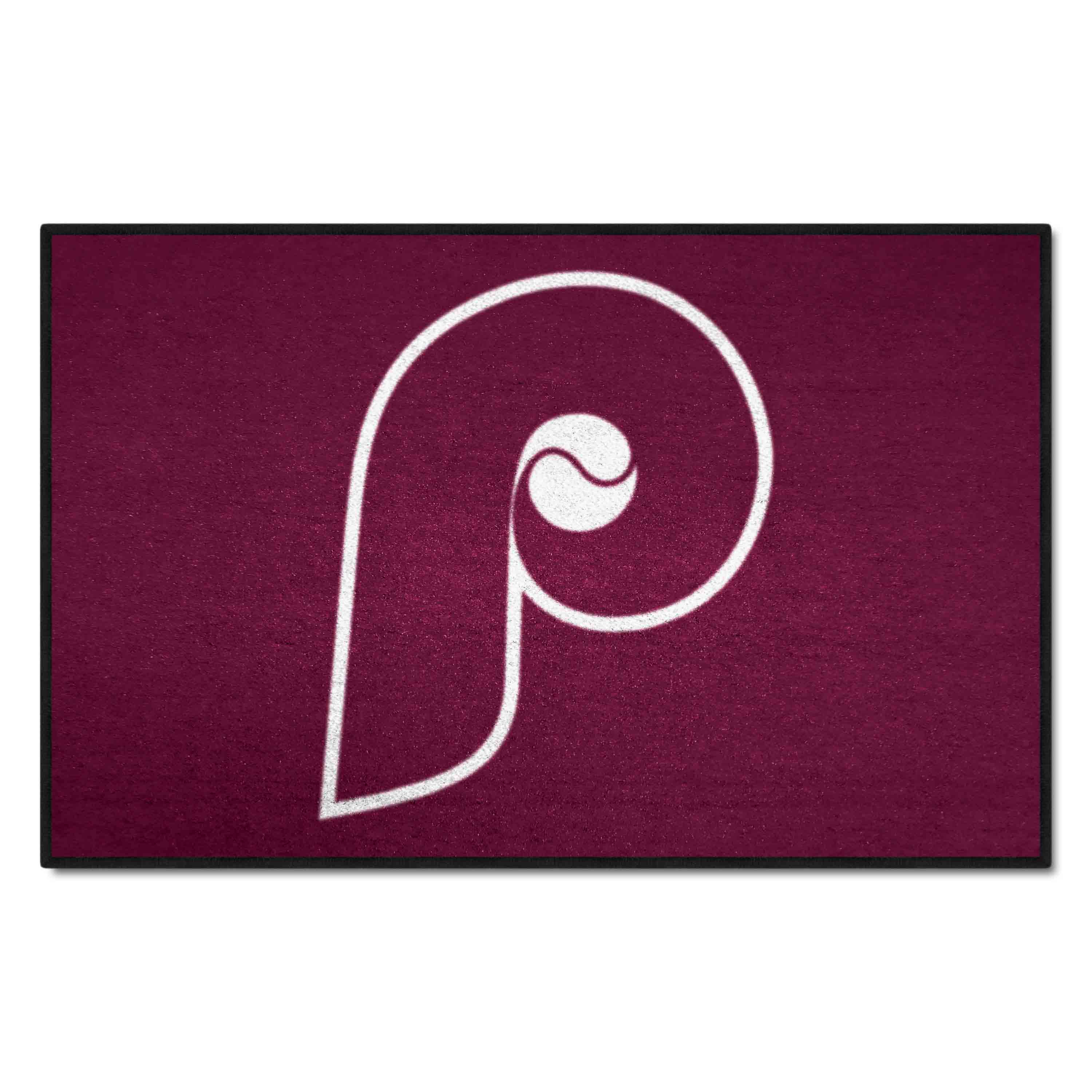 Philadelphia Phillies Starter Mat Accent Rug - 19in. x 30in.1987