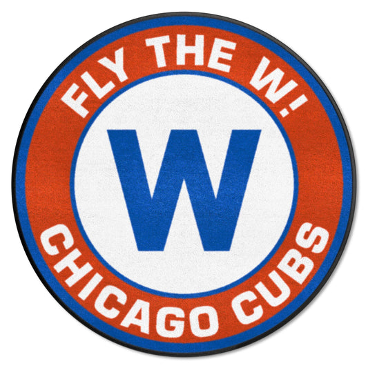 Chicago Cubs Roundel Rug - 27in. Diameter