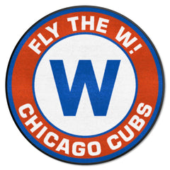 Chicago Cubs Roundel Rug - 27in. Diameter - Chicago Cubs