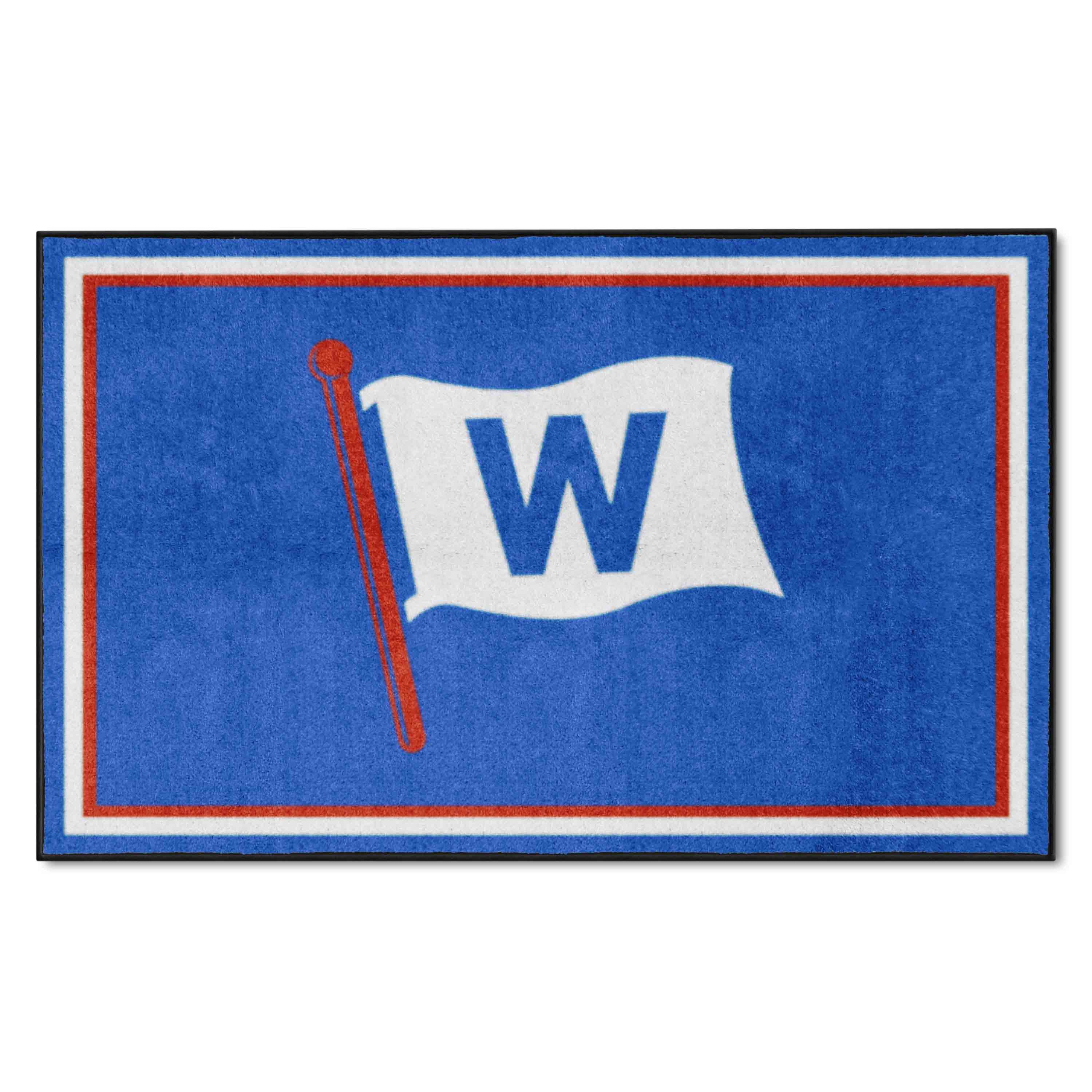 Chicago Cubs 4ft. x 6ft. Plush Area Rug - Chicago Cubs