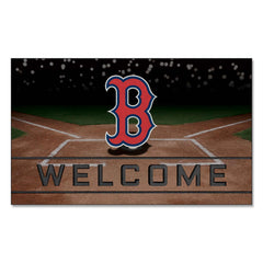 Boston Red Sox Rubber Door Mat - 18in. x 30in.