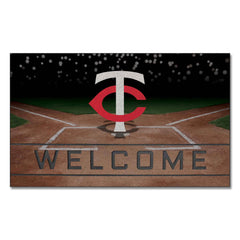 Minnesota Twins Rubber Door Mat - 18in. x 30in.