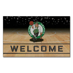 Boston Celtics Rubber Door Mat - 18in. x 30in.