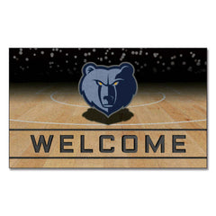 Memphis Grizzlies Rubber Door Mat - 18in. x 30in.