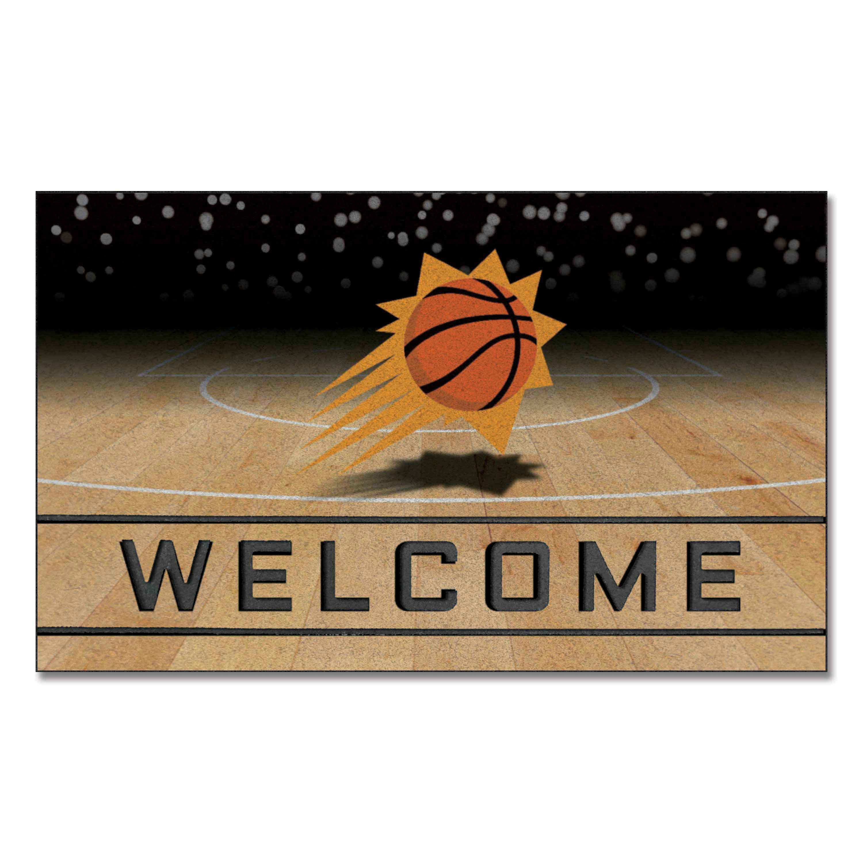 Phoenix Suns Rubber Door Mat - 18in. x 30in.