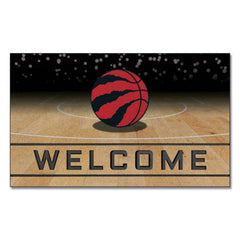 Toronto Raptors Rubber Door Mat - 18in. x 30in.